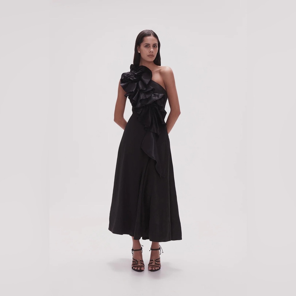 AJE Adelina Ruffle Dress
